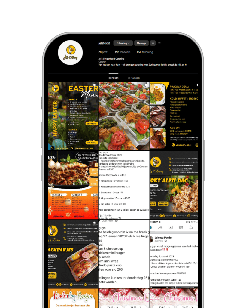 jels social media mock up